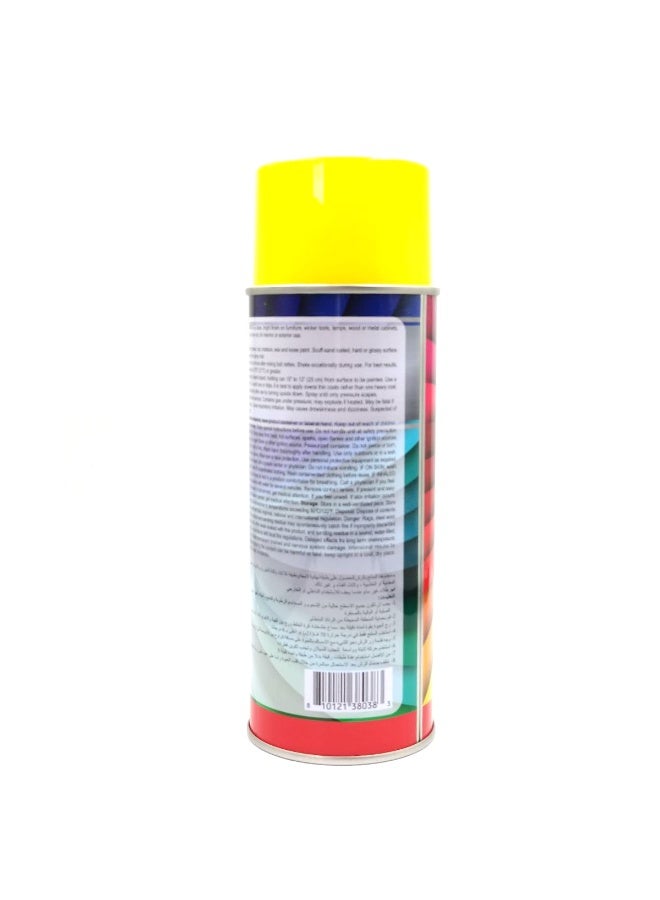 Xpro X-PRO 99 Yellow Spray Paint 400ml - Premium High Gloss, Quick Dry, All-Purpose, Long-Lasting Aerosol for Interior/Exterior Walls, Wood, Metal, Furniture, & Automotive Touch Up | Durable Finish (X99-02/41) - Image 2