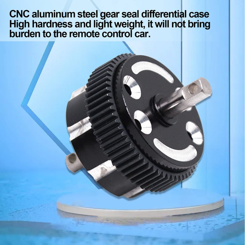 Dilwe RC Sealed Differential Case High Strength Aluminum Alloy RC Differential Case Replacement Replacement for Traxxas Slash 2WD 1/10 RC Car - Image 4