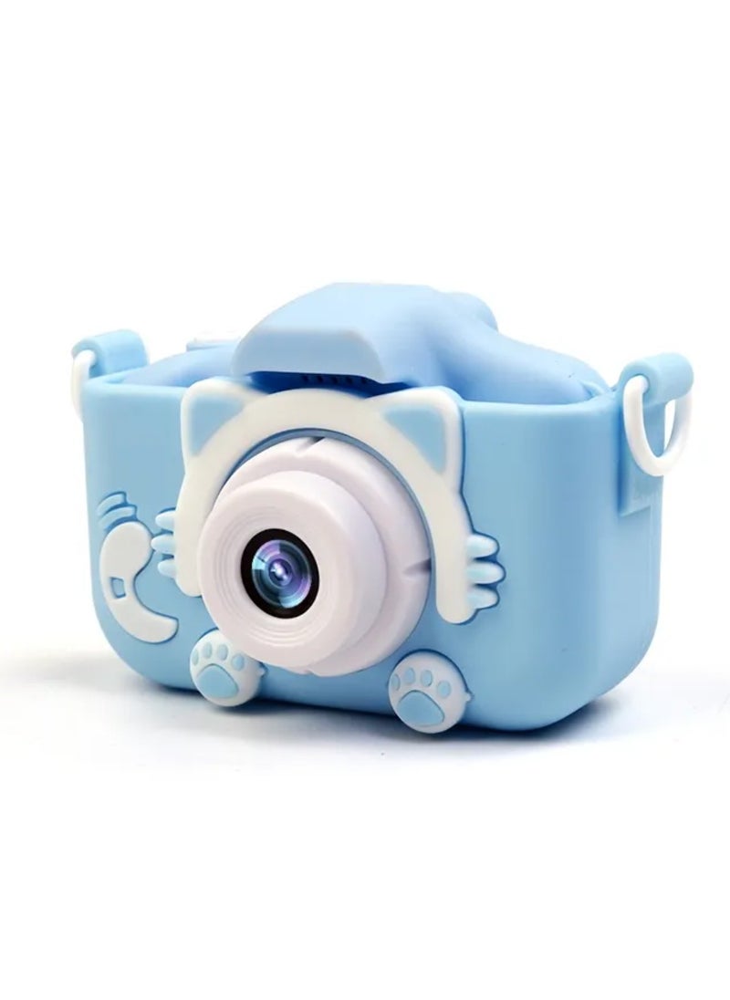 Kids Camera for Girls and Boys, Kids Digital Dual Camera 20MP Video Camcorder Anti-Drop Children Cartoon Selfie Camera, Camera for Kids with Games, Birthday Gift,32 gb mamory card supported  - Image 2