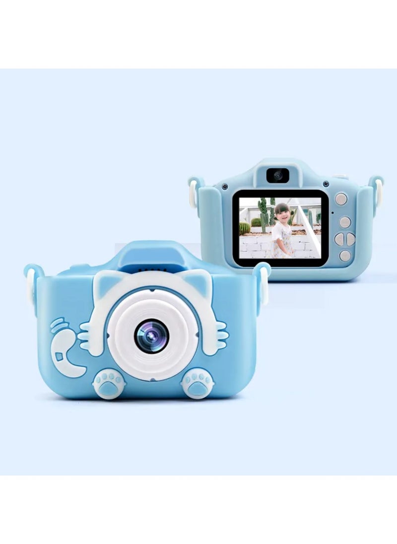 Kids Camera for Girls and Boys, Kids Digital Dual Camera 20MP Video Camcorder Anti-Drop Children Cartoon Selfie Camera, Camera for Kids with Games, Birthday Gift,32 gb mamory card supported  - Image 3