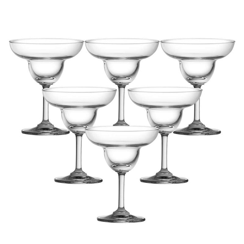 YZM YZM Margarita Glasses Margarita Cocktail Glasses 200 ml Clear Daiquiri Glasses for Parties Classic Cocktail Drinking Glasses for Frozen Drinks ClearSAT of 4  - Image 5