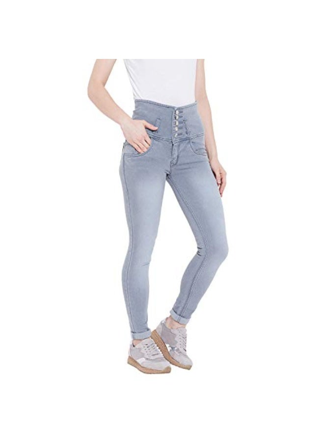 Nifty Women's Stretch Fit High Rise Jeans - Image 2