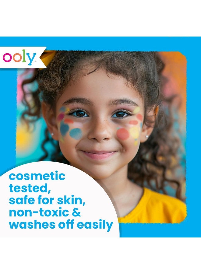 أولي أقلام تلوين للجسم والوجه من أولي للأطفال، 12 لونًا، أقلام تلوين آمنة على البشرة للوجه والجسم، أقلام تلوين ستيك تويست لحفلات الرسم على الوجه، مجموعة رائعة للرسم على الوجه للأطفال - Image 3