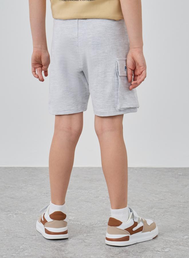 ستايلي شورت ستيلي برباط وطبعات مع تفاصيل جيوب - Image 5