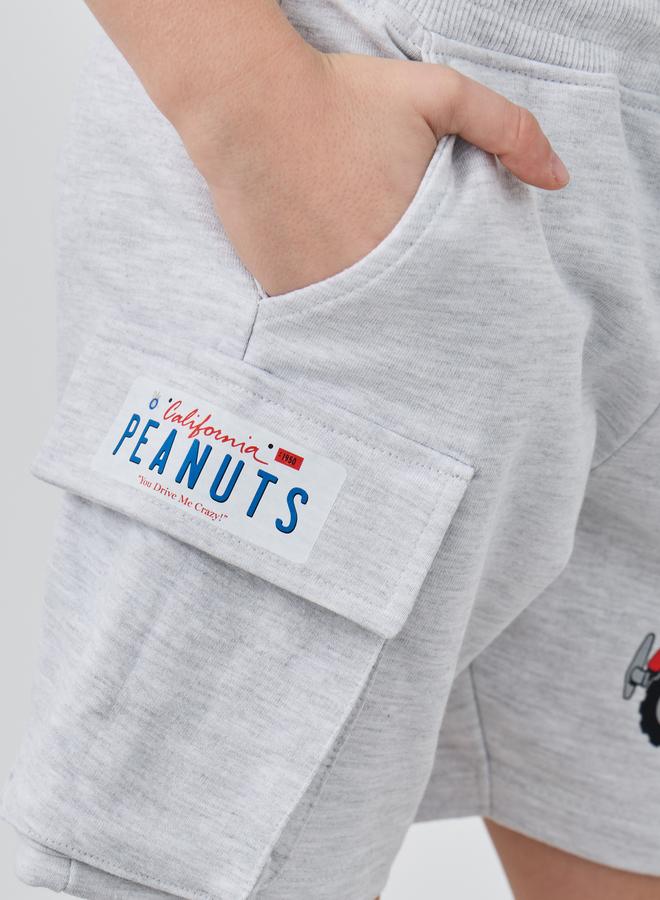 ستايلي شورت ستيلي برباط وطبعات مع تفاصيل جيوب - Image 4