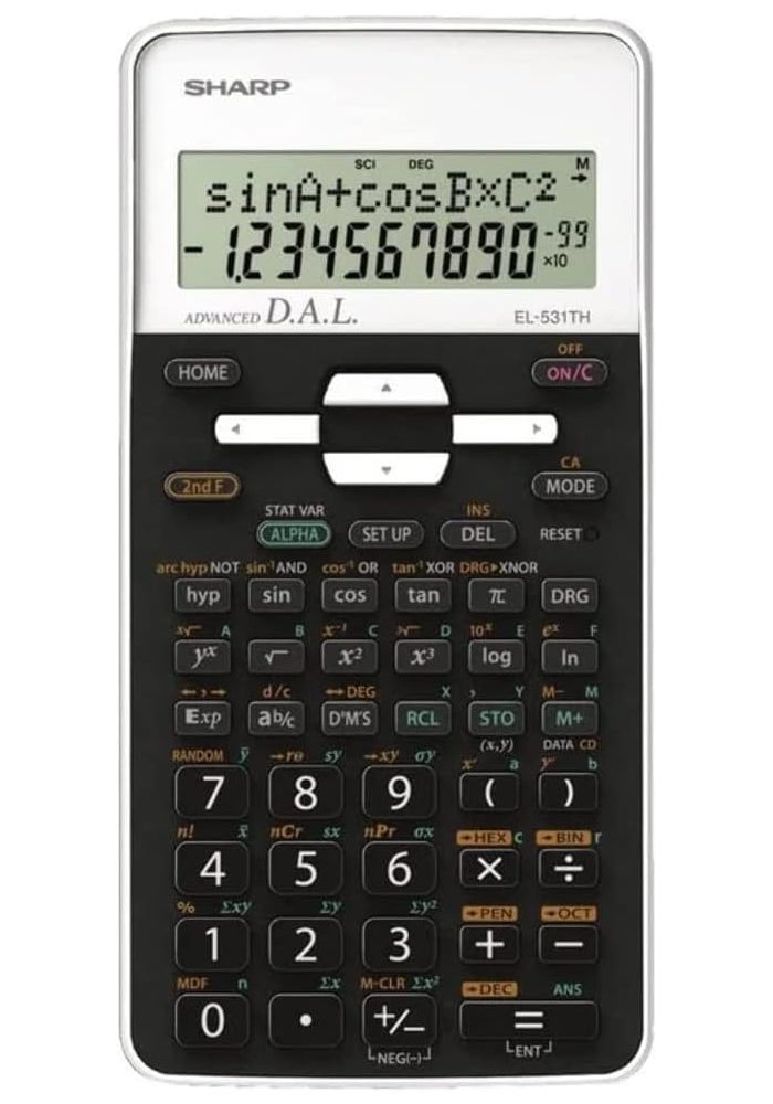 Sharp EL-531TH Scientific Calculator with 273 Functions - Image 1