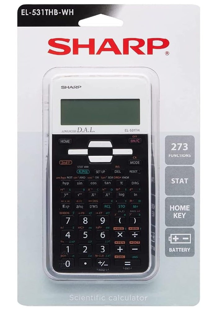 Sharp EL-531TH Scientific Calculator with 273 Functions - Image 2