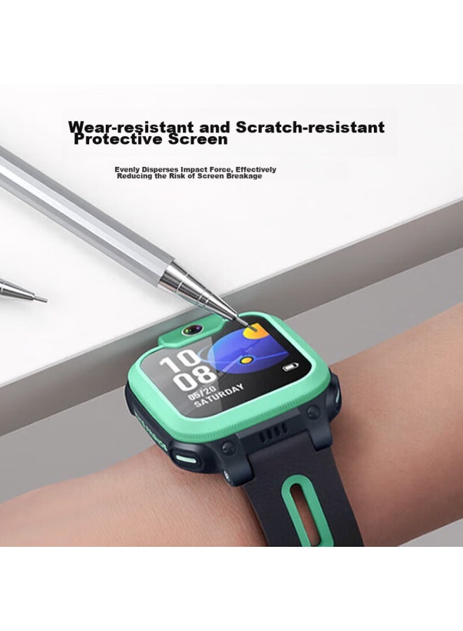 Stiger Screen Protector For Xiaotiancai Children's Smarch Q1a/q2a, Tempered Glass Film For D2 Screen, Anti-scratch, Shockproof, Auto-adhesive, Fingerprint-resistant Glass Film - Image 3