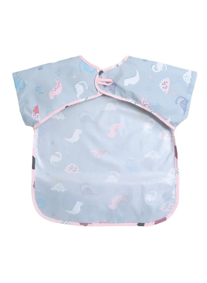 بولكاتوتس مريلة نصف كم مع جيب من Polka Tots - دينو - Image 2