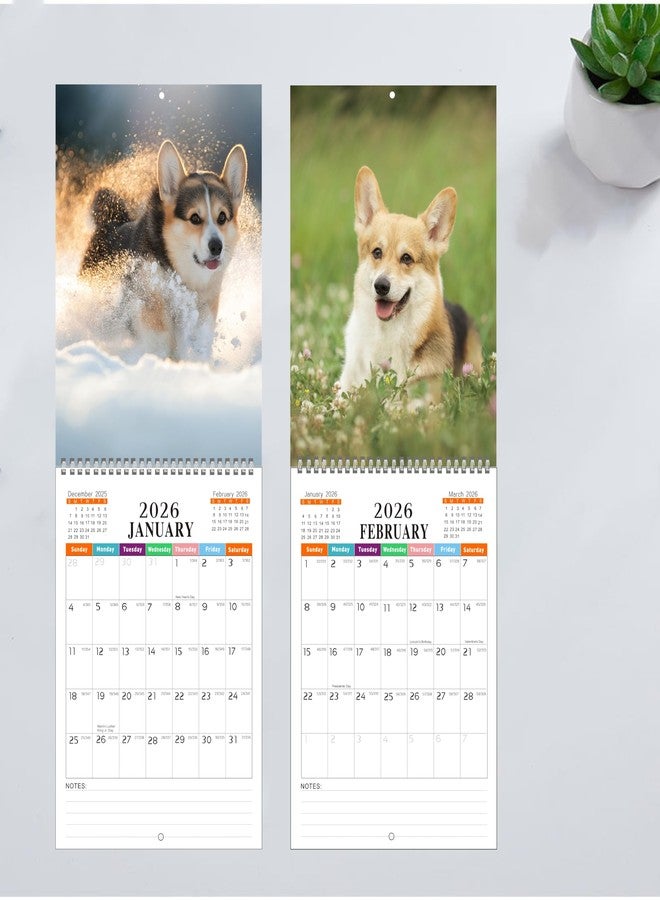 lucilynx 2026 Wall Calendar, Includes January to December 2026,Dog Breed Monthly Wall Calendar, 11 x 8.5 Inches,Thick & Sturdy Paper, Giftable, Dog Calendar 2026 - Image 2