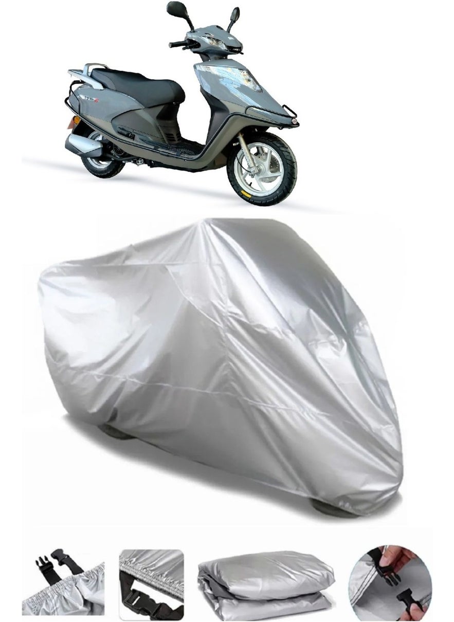 Breen Arora Ar 100-7 Special Alpha Compatible Grey Waterproof Motorcycle Canvas Premium  - Image 1