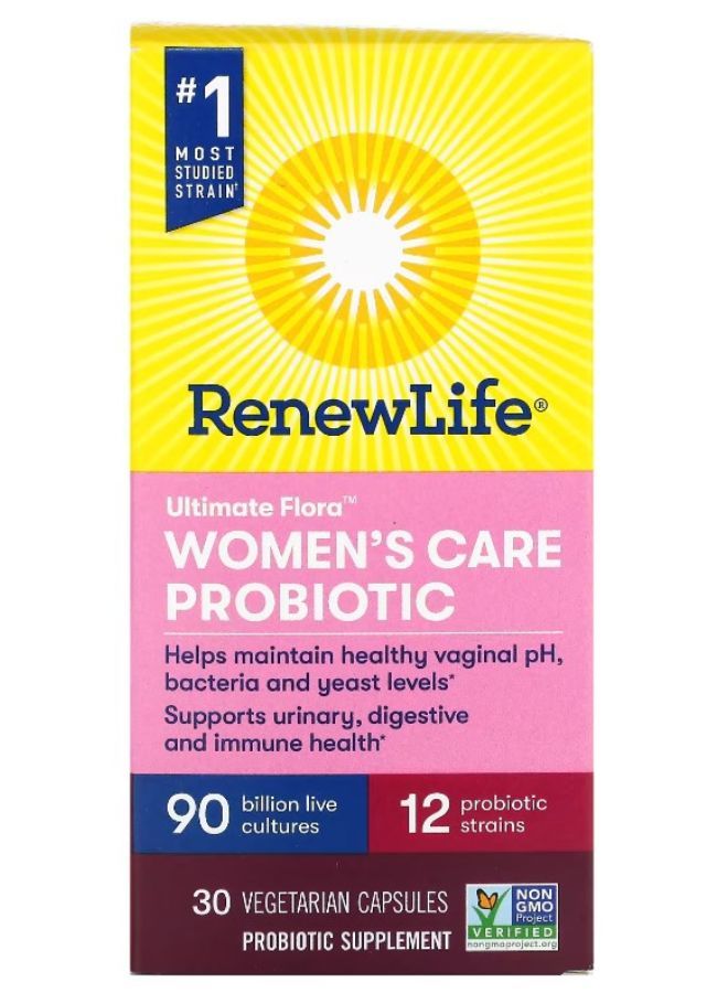 Renew Life ULTIMATE FLORA WOMEN COMPLETE PROBIOTIC 90BILLION  30S