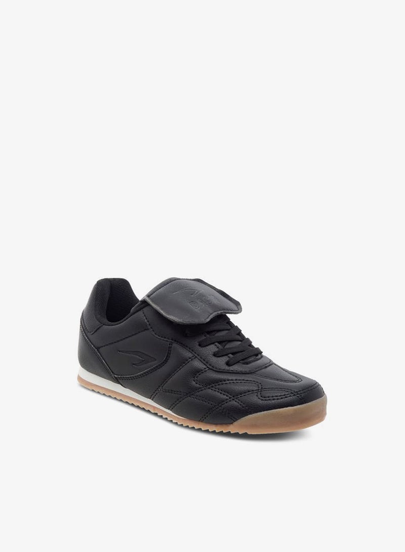 Dash Boys Stitch Detail Sneakers with Lace-Up Closure - Image 2