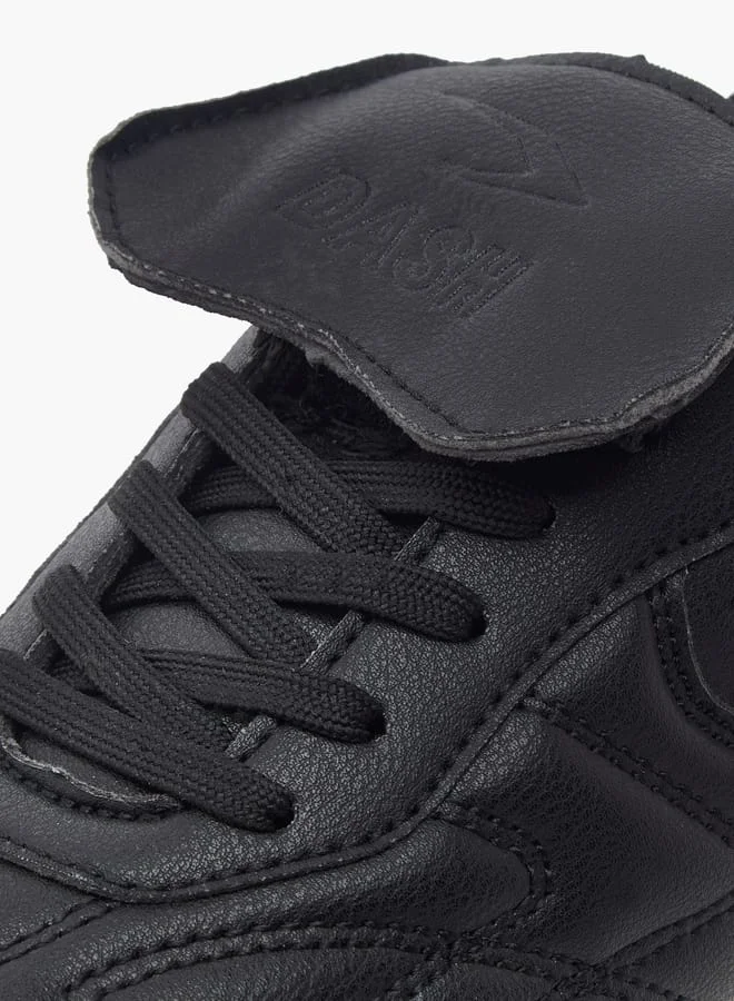 Dash Boys Stitch Detail Sneakers with Lace-Up Closure