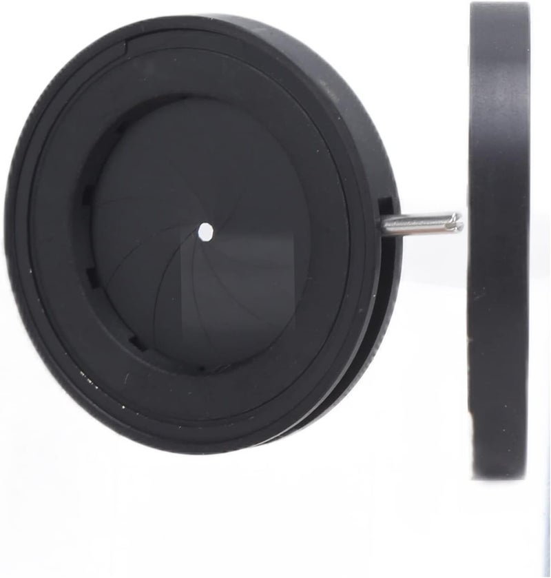Aluminum Alloy Construction SK189 Iris Diaphragm Integrated Optical Adjustable Aperture Diaphragm for Light Control, with 1-18.9 mm Variable Diameter Range for Optical Equipment. - Image 2