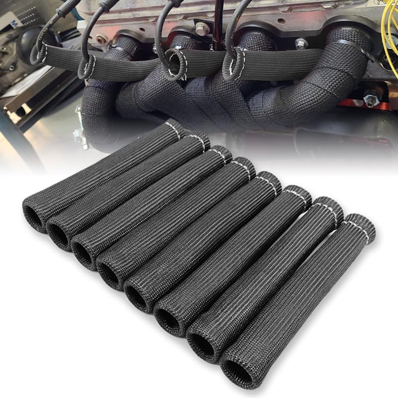 RBOKO 8PCS Spark Plug Heat Shield Covers - Image 1