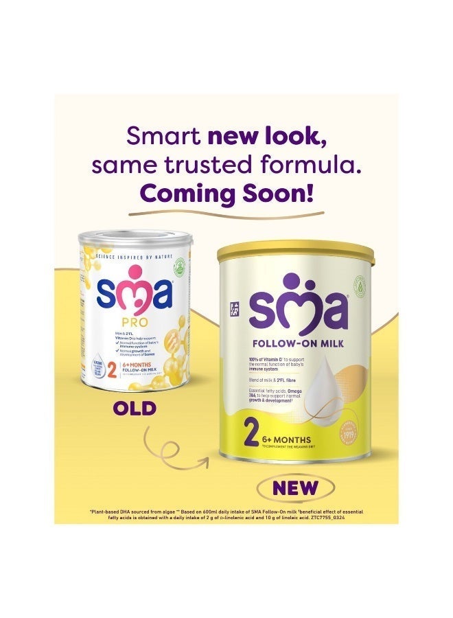 SMA Stage 2 Follow on Milk Baby Powder Formula 6 Plus Months 800grams - Image 4