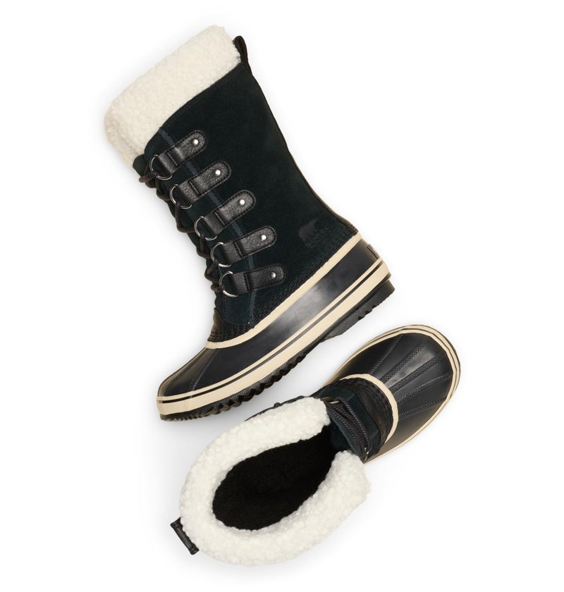 Sorel Women's Joan of Arctic Waterproof Boot, Black/Bleached Ceramic, 9.5 Regular - Image 5