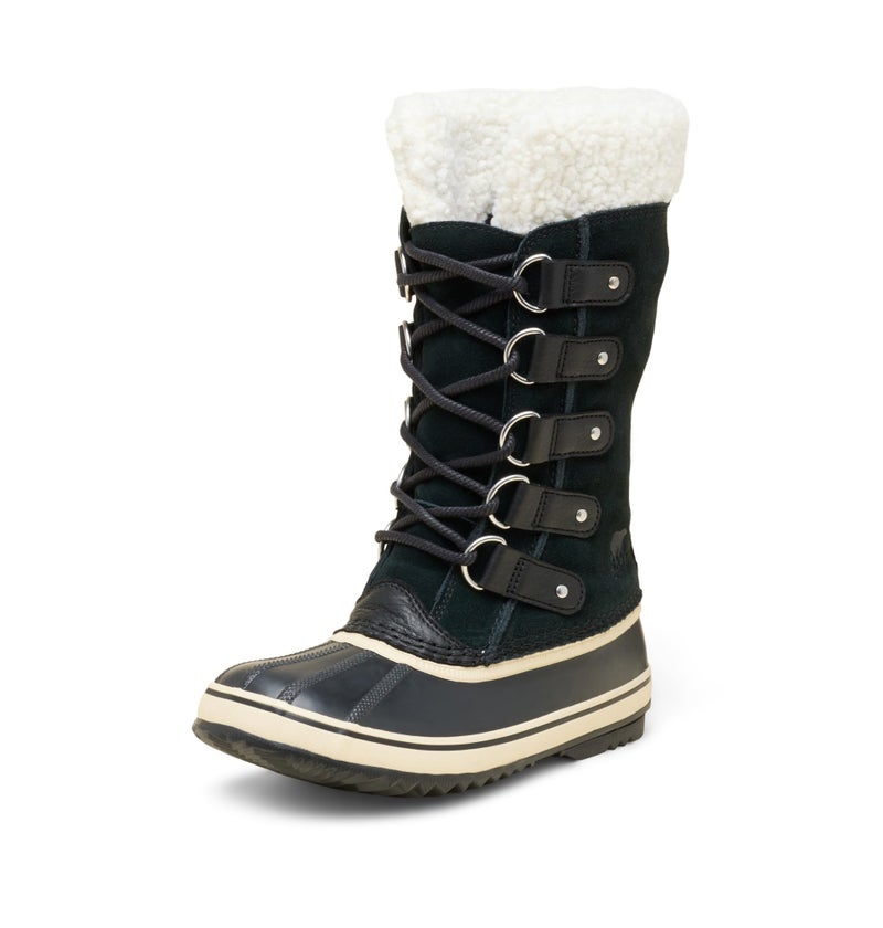 Sorel Women's Joan of Arctic Waterproof Boot, Black/Bleached Ceramic, 9.5 Regular - Image 1