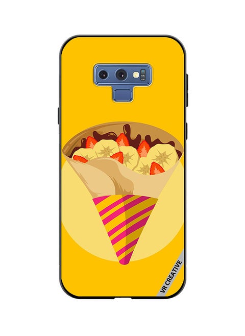 Protective Case Cover For Samsung Galaxy Note 9 A Delicious Crepes With Lots Of Toppings Design Multicolour