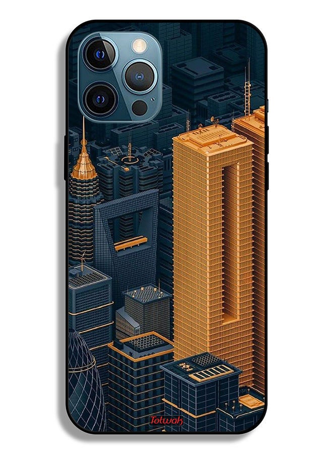 Tolwak حافظة حماية آبل آيفون 12 برو فن المباني - Image 2