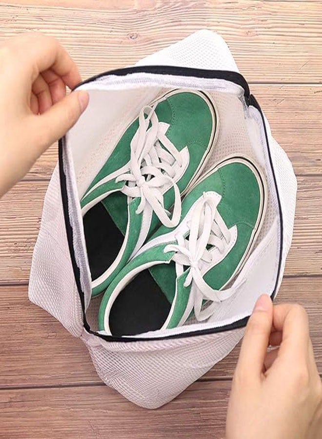 RATSAW Shoe Wash Bags Set Of 4 REUsable Mesh Shoe Laundry Bags For Sneakers Trainers Running Shoes Fit Up To  Size 12 - Image 3