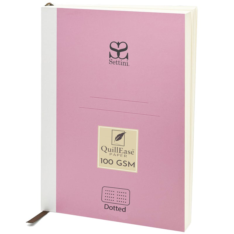 SETTINI® Dot Grid Refill Journal Notebook for Refillable Journals – Premium A5 100 gsm Sheets Dotted Notepad 8.25 x 5.5 Inches with 256 Pages and Helpful Bookmark - Image 2