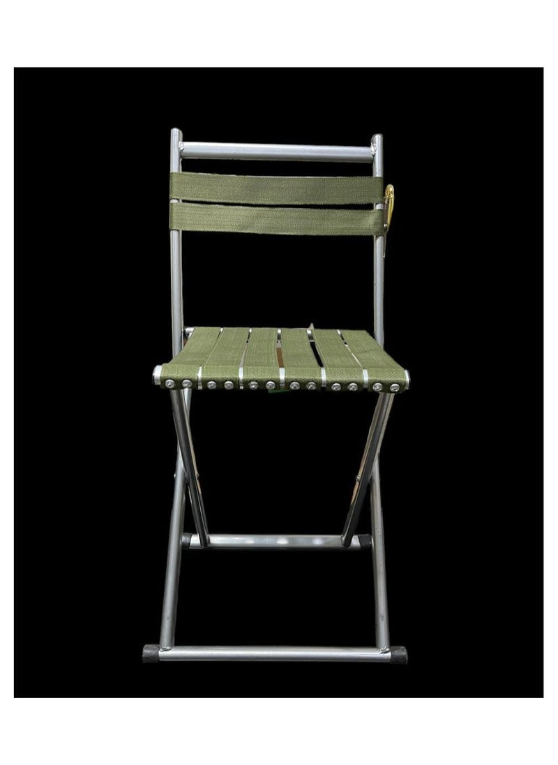 Generic - Folding chair  Folding Chair – Portable, Lightweight & Sturdy Seat for Camping, Outdoor, Home & Office UseEasy to carry - Image 1