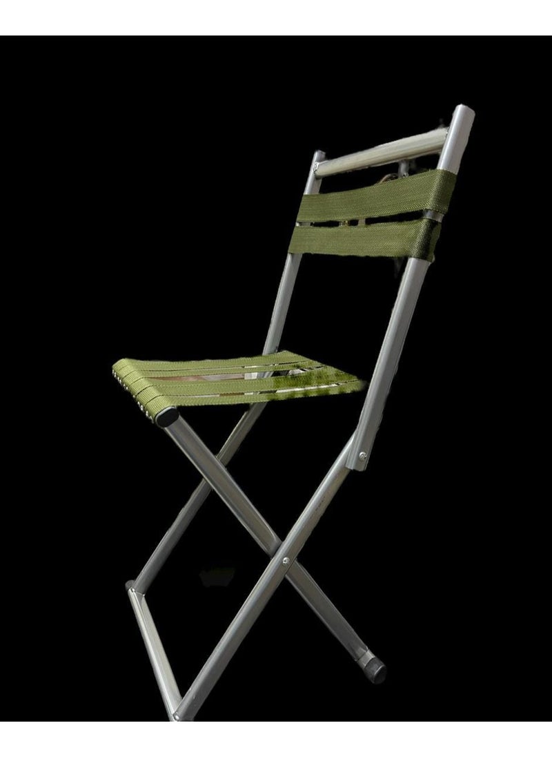 Generic - Folding chair  Folding Chair – Portable, Lightweight & Sturdy Seat for Camping, Outdoor, Home & Office UseEasy to carry - Image 1