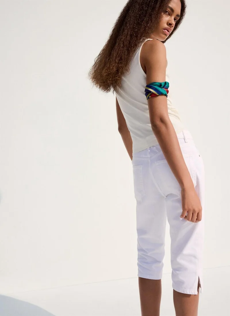 مانجو Draped Cotton Top
