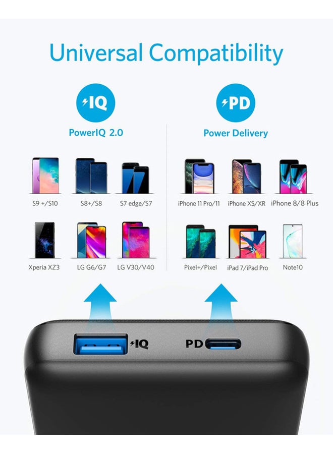 Anker Power Bank, USB-C Portable Charger 20000mAh with 20W Power Delivery, 525 Power Bank (PowerCore Essential 20K PD) for Phone 16/16 Pro / 16 Pro Max / 15/15 Pro, Samsung, iPad Pro, Huawei and More - Image 3