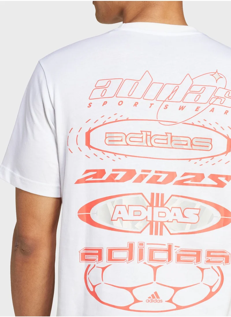 Adidas Tiro Summer Graphic T-Shirt