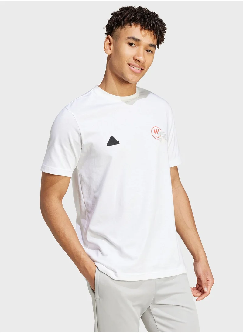 Adidas Tiro Summer Graphic T-Shirt