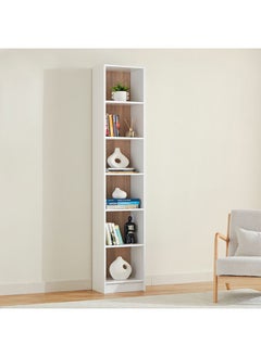 Alford Avian 6-Tier Narrow Bookcase 40 x 202 x 28 cm