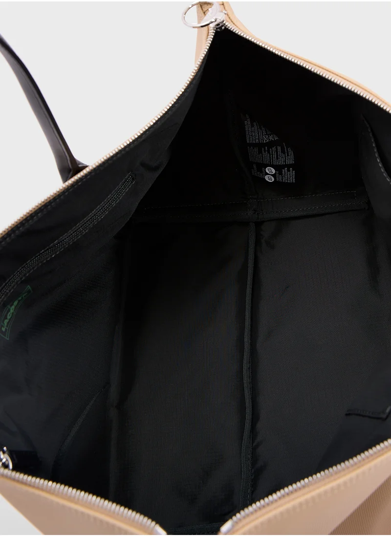 LACOSTE Essentials Top Handle Zip Over Tote