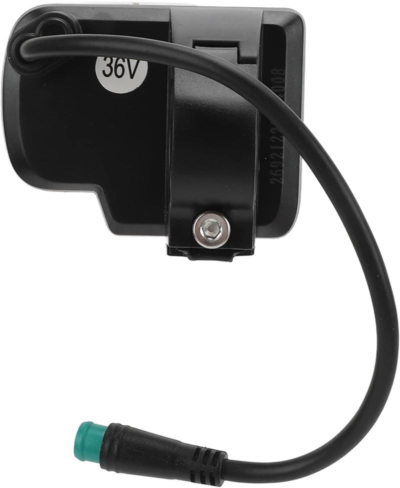 كلاراكو عداد شاشة LCD للدراجات الكهربائية، لوحة تحكم بشاشة عرض EN06 للدراجات الكهربائية مع عرض سرعة الطاقة USB وموصل مقاوم للماء للدراجات الجبلية والسكوتر - Image 5