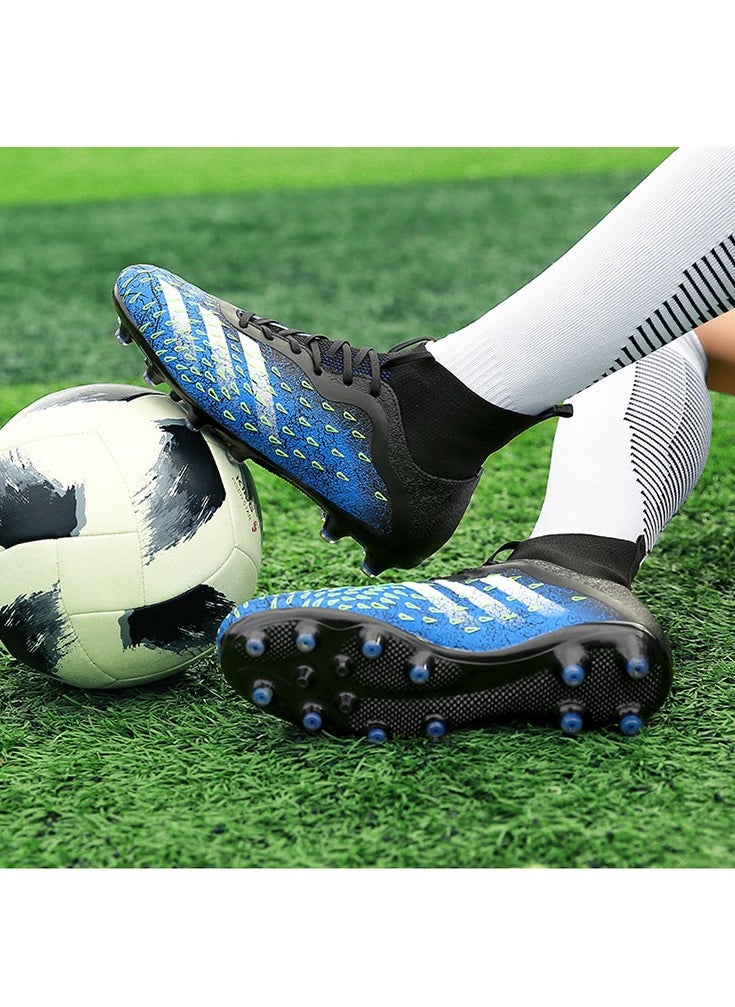 SKT Shiketro Men's Football Shoes Hard Ground Football Shoes Outdoor and Indoor Professional Youth Boys' Football Shoes Men's and Women's Football Shoes  - Image 2