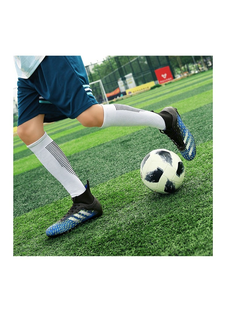 SKT Shiketro Men's Football Shoes Hard Ground Football Shoes Outdoor and Indoor Professional Youth Boys' Football Shoes Men's and Women's Football Shoes  - Image 3