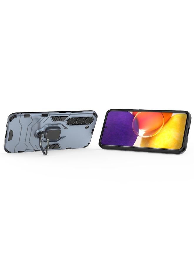 S-TOP Case For Samsung Galaxy S23 5G Magnetic Ring Holder PC + TPU Phone Case - Image 3