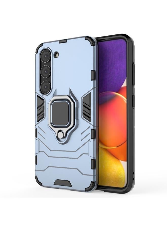 S-TOP Case For Samsung Galaxy S23 5G Magnetic Ring Holder PC + TPU Phone Case - Image 1