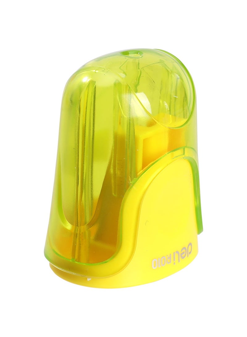 ديلي عبوة من قطعتين من مبراة أقلام رصاص بفتحة واحدة مع حاوية، للطلاب، والمشاريع الفنية، والفنانين - ألوان متنوعة - Image 2