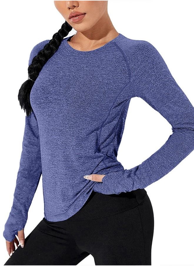 Nileton - Sportswear - Sport Top Long Sleeves - Blue - Image 1