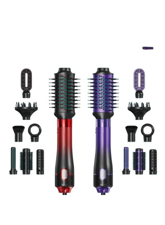 فرشاة هواء ساخن VGR‑488 – 8‑في‑1 لتجفيف وتجعيد وفرد الشعر