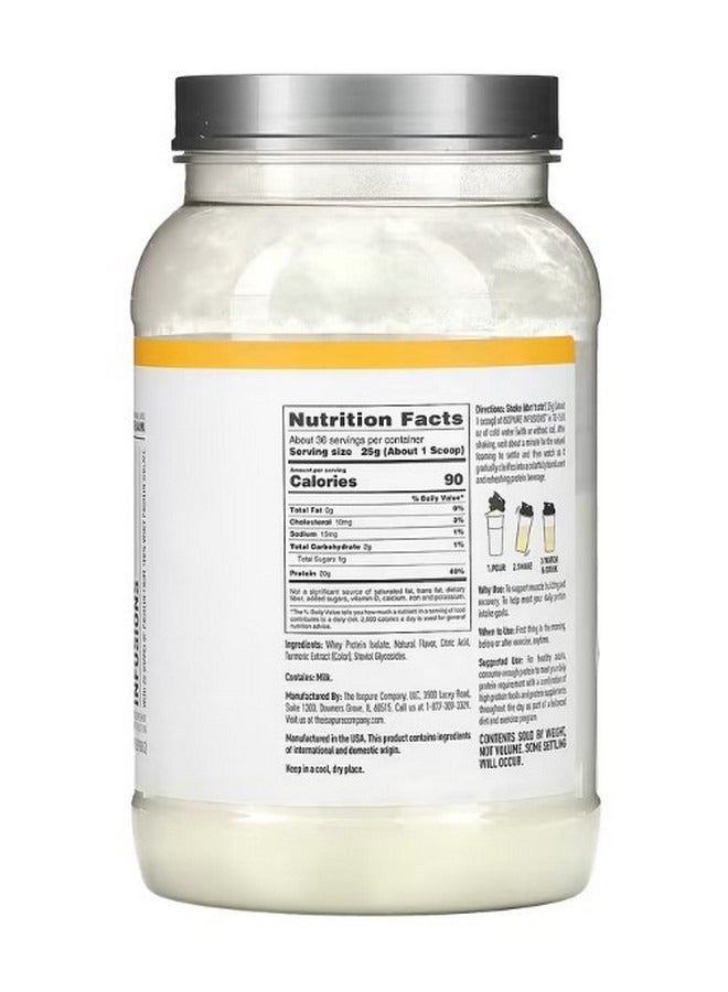 آيزوبيور Infusions Protein Powder Pineapple Orange Banana 1.98 lb 900 g - Image 2