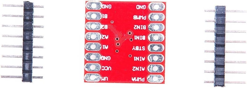 وحدة تشغيل المحركات المزدوجة TB6612FNG 1A، مناسبة لمتحكم Arduino - Image 2