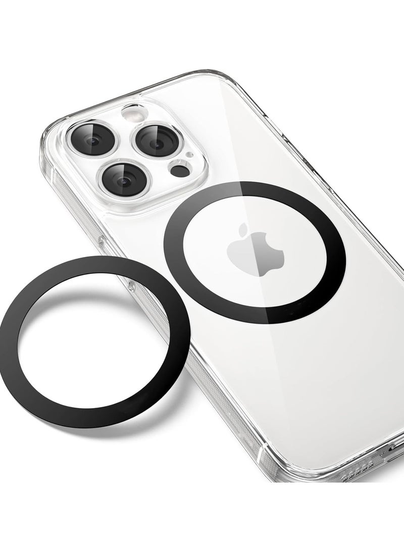 TIGER Mag Safe Sticker Ring - 4 Pack Powerful Metal Ring Compatible with Wireless Charger Case for iPhone 16/15/14/13/12/11/X Series, Galaxy, Android, Mag Safe Accessories - Image 2