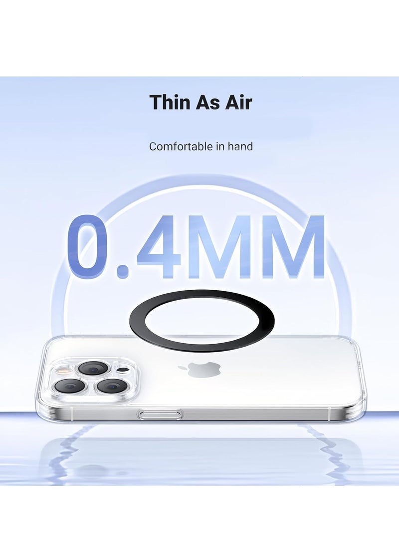 TIGER Mag Safe Sticker Ring - 4 Pack Powerful Metal Ring Compatible with Wireless Charger Case for iPhone 16/15/14/13/12/11/X Series, Galaxy, Android, Mag Safe Accessories - Image 4