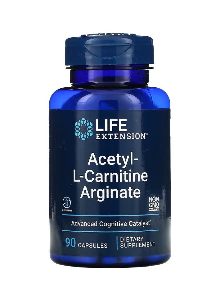 Life Extension Acetyl-L-Carnitine Arginate 90 Capsules - Image 1