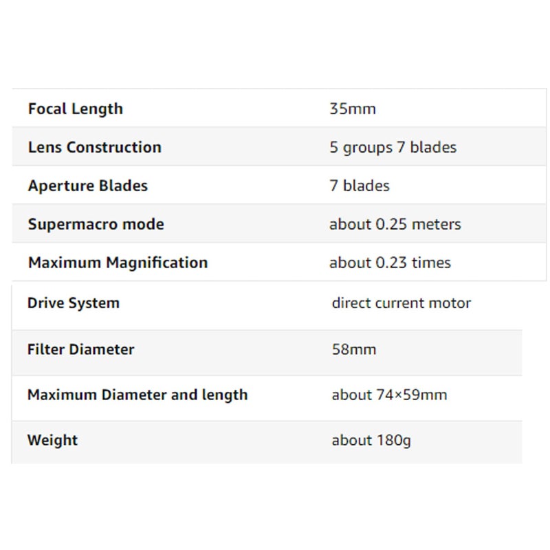 YONGNUO YN35MM F2 Auto Focus Lens Wide Angle Fixed Prime Lens Compatible with Nikon DSLR Cameras - Image 2