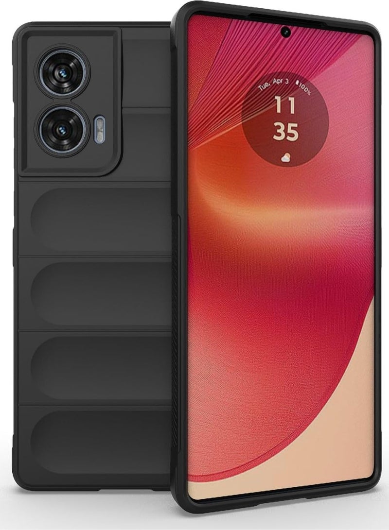 جراب moto g85 ماجيك شيلد مرن مضاد للصدمات وحماية كاملة للخدوش مع حماية للكاميرا لهاتف موتورولا جي 85  (motorola g85 cover ) - Image 3